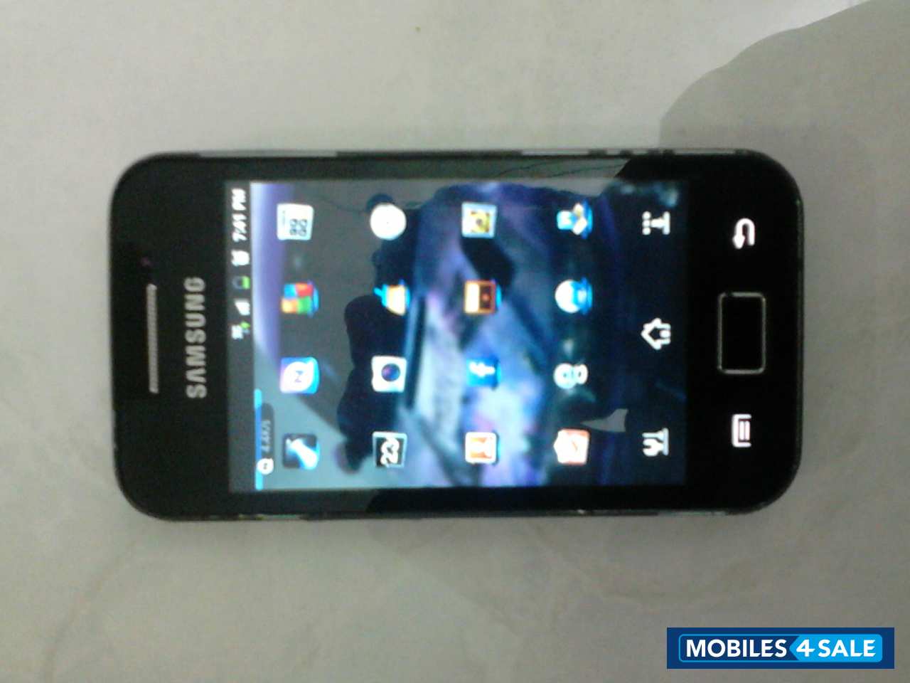 Black Samsung Galaxy Ace