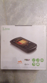 Black Sony Ericsson WT19i live with walkman