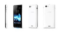 White Sony Xperia J