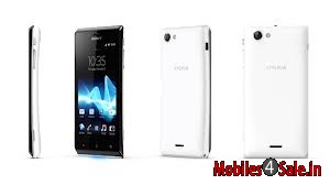 White Sony Xperia J