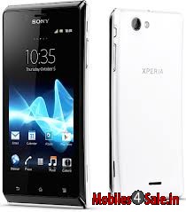 White Sony Xperia J