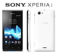 White Sony Xperia J