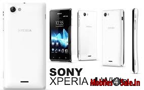 White Sony Xperia J