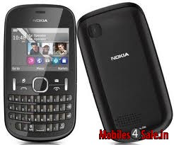 Black Nokia Asha 200