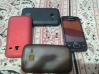 Black Samsung Galaxy Y Duos S6102