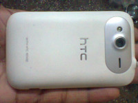 White HTC Wildfire S