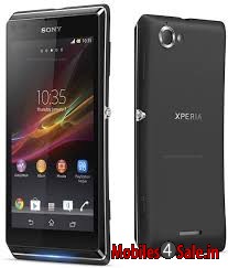 Black Sony Xperia L