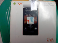 Black Sony Ericsson W8