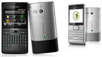 Black/silver Sony Ericsson Aspen