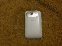 White HTC Wildfire S