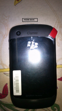 Black BlackBerry Curve 8530