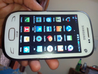 White Samsung Rex 90 Duos GT-S5292