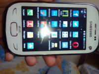 White Samsung Rex 90 Duos GT-S5292