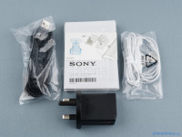 Black Sony Xperia J