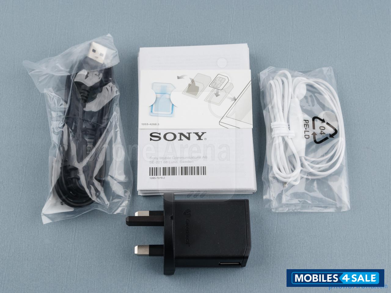 Black Sony Xperia J