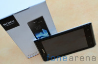 Black Sony Xperia J