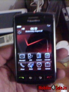 Black BlackBerry Storm 9530