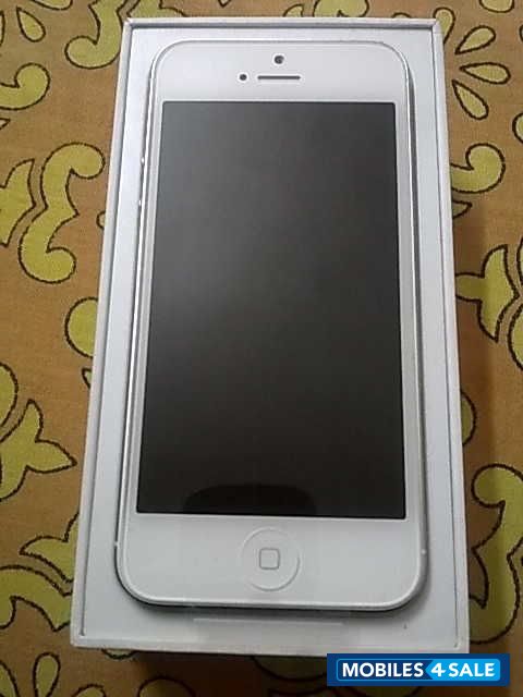 White Apple iPhone 5