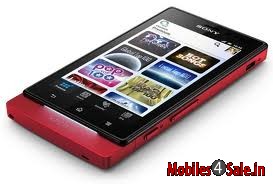 Red Sony Xperia sola