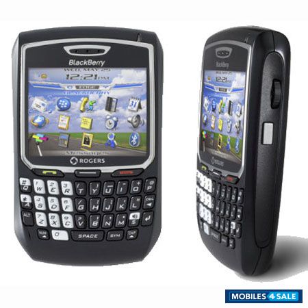 Black BlackBerry 8700