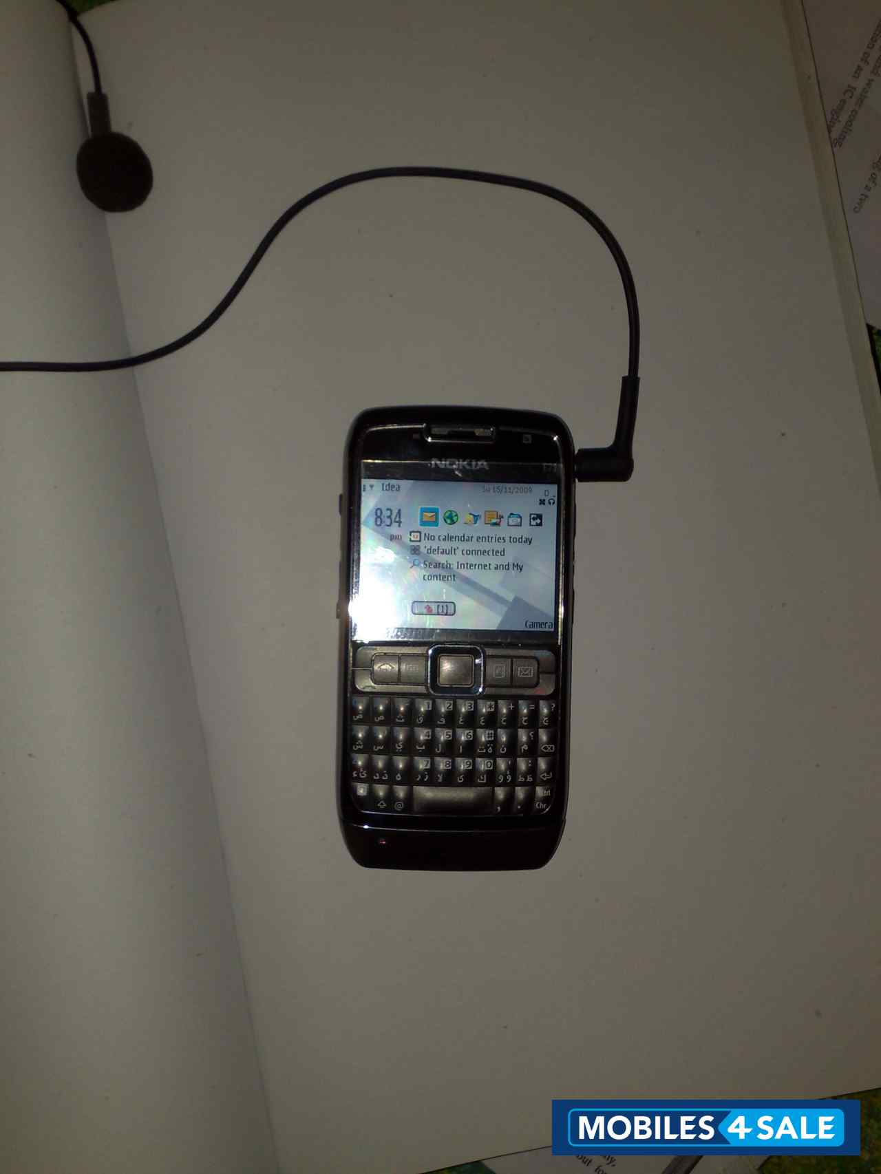 Grey Steel Nokia E71