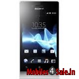 White Sony Xperia miro