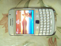 White BlackBerry Bold 9700