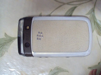 White BlackBerry Bold 9700