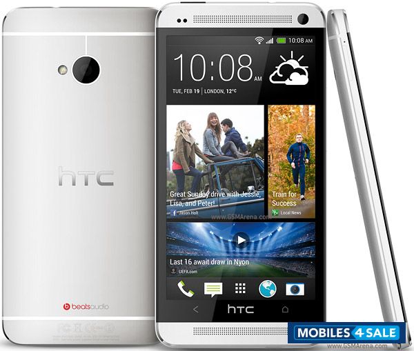 Silver HTC One