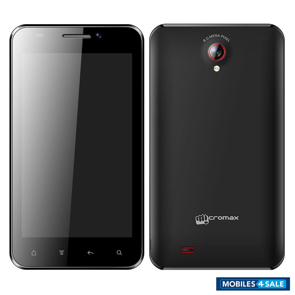 Black Micromax A101