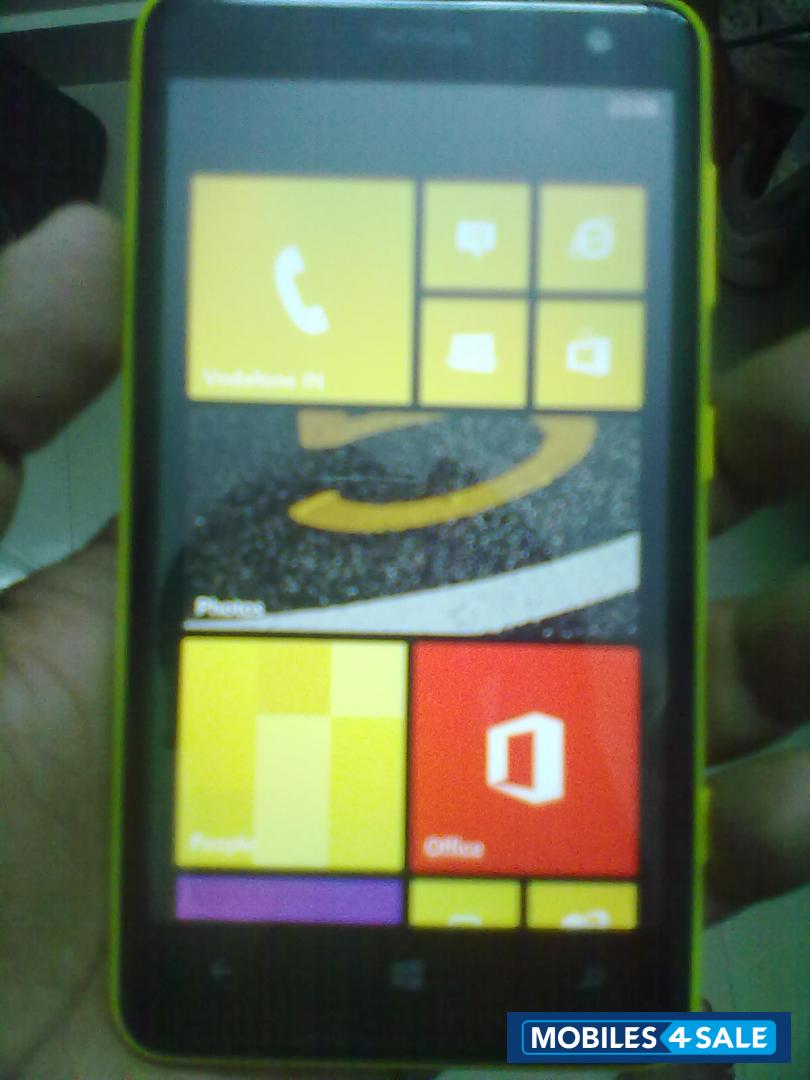 Yellow Nokia Lumia 625