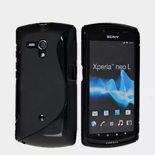 Glossy Black Sony Xperia neo L