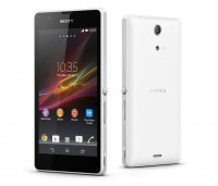 White Sony Xperia ZR