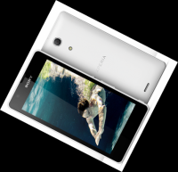 White Sony Xperia ZR