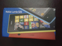 Black Nokia Lumia 520