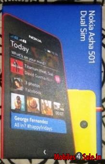 Black Nokia Asha 501