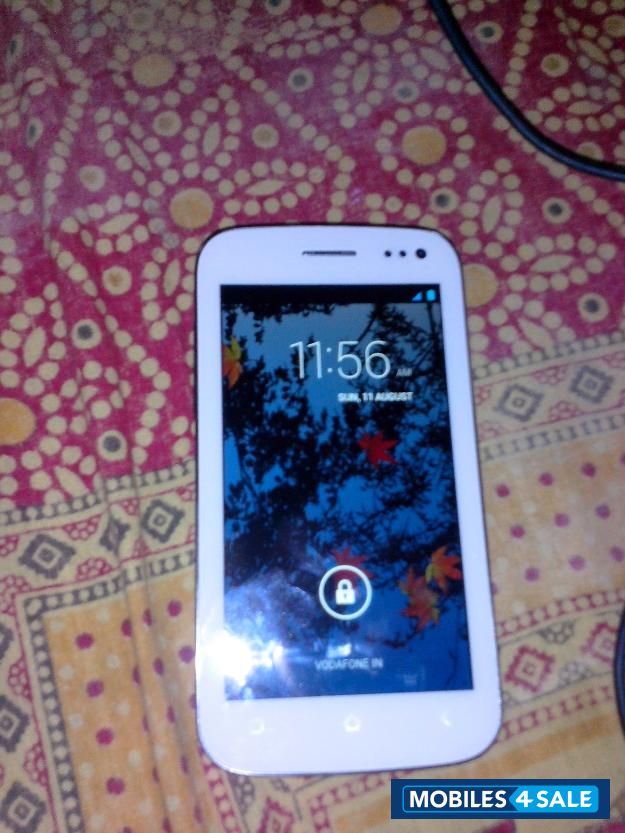 White Micromax Canvas 2 Plus A110Q