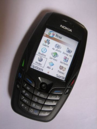 Black Nokia 6600