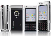 Silver Black Sony Ericsson P1