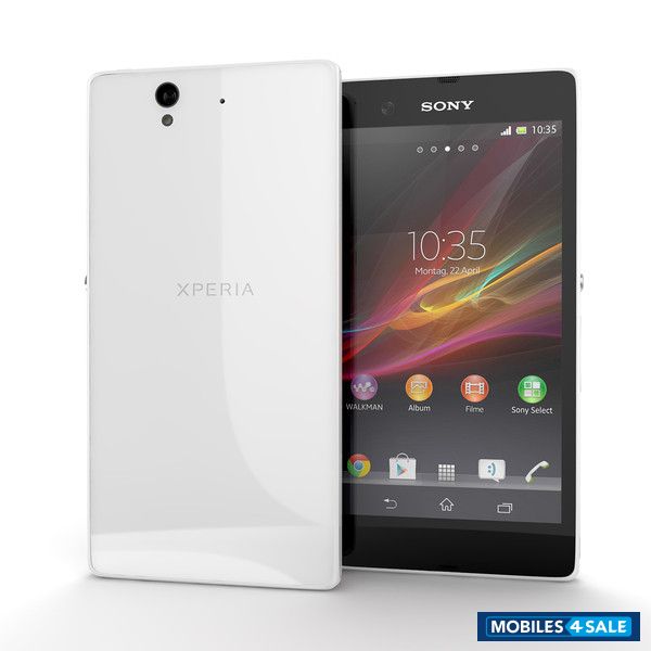 White Sony Xperia Z