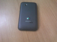 Black-steel Gray Sony Xperia tipo dual