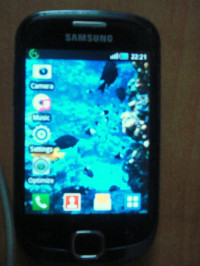 Black Samsung Galaxy Fit