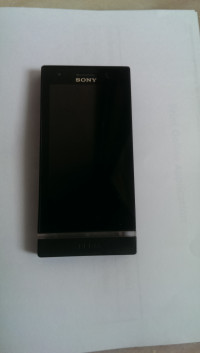 Black Sony Xperia U