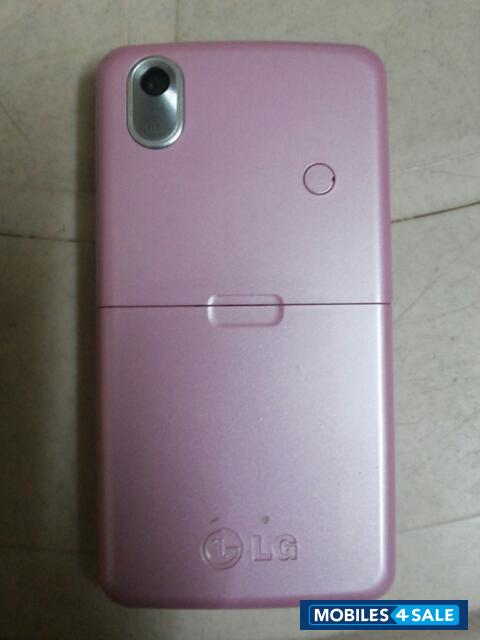 Pink Colour LG KP-series LG KP500