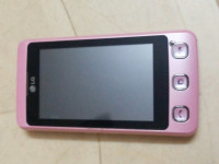 Pink Colour LG KP-series LG KP500