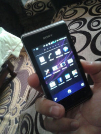 Black Sony Ericsson Xperia E Dual