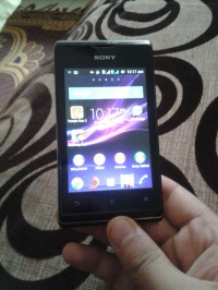 Black Sony Ericsson Xperia E Dual