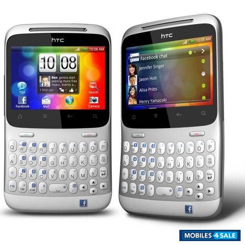 White HTC ChaCha