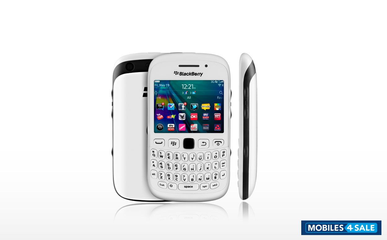 White BlackBerry Curve 9320