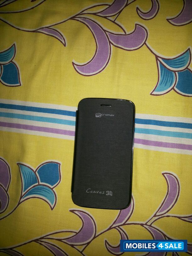 Black Micromax Canvas 3D A115